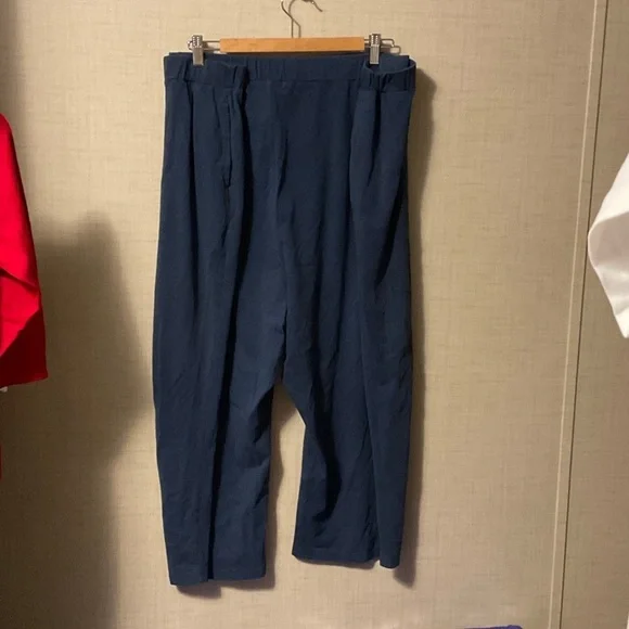 Terra & Sky Navy Straight Leg Pants - Picture 2 of 4